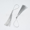 Nylon Tassel Big Pendant Decorations X-OCOR-T007-02-3