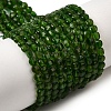 Natural Green Diopside Beads Strands G-F799-A02-01-2