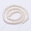Natural Cultured Freshwater Pearl Beads Strands PEAR-F004-12-2
