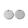 Non-Tarnish 304 Stainless Steel Charms STAS-Q308-09H-P-1
