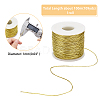 Golden Silk Elastic Thread EW-WH0003-10A-02-2