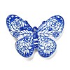 Printed Opaque Acrylic Beads MACR-R004-02H-1