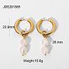 304 Stainless Steel Hoop Earrings FS-WG1861C-02-1