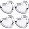 4Pcs 430 Stainless Steel Jewelry Plates AJEW-CN0004-48-7