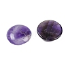 Natural Amethyst Cabochons G-H1596-FR-25mm-11-2