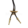 Star Lariat Necklace for Men Women NJEW-WH0011-05AB-3