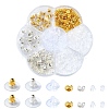 760Pcs 7 Styles Brass & Plastic Ear Nuts FIND-YW0004-99-1