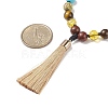 108 Mala Beads Necklace NJEW-JN03922-5