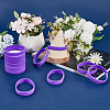 Flat Plain Silicone Cord Bracelet for Men Women BJEW-WH0016-32E-4