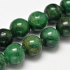 Natural African Jade Beads Strands G-K091-6mm-1