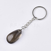 Natural Smoky Quartz Keychain G-Q484-D09-3