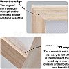 Wooden Paper Making DIY-WH0171-49D-3