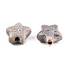 Handmade Porcelain Beads X-PORC-Q191-3-3