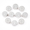 Tarnish Resistant 304 Stainless Steel Beads STAS-S079-169C-P-3
