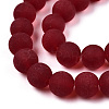 Transparent Glass Beads Strands GLAA-T032-T10mm-MD20-3