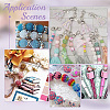 96Pcs 16 Style Resin Rhinestone Beads RESI-PH0002-15-6