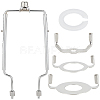 2 Sets 2 Style Iron Lamp Shade Harp Holder Bracket Accessories FIND-OC0002-26-1