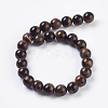 Natural Red Tiger Eye Beads Strands G-C076-8mm-1D-2