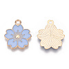 Alloy Enamel Pendants ENAM-S121-115E-2