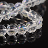 Round Glass Beads Strands GR8mm01Y-AB-2