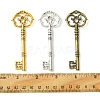 6Pcs 3 Colors Tibetan Style Zinc Alloy Big Pendants FIND-FS0002-55-5