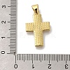 Brass Shell Pendants KK-R002-01G-3
