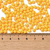 6/0 Opaque Baking Paint Glass Seed Beads SEED-M012-02A-21-4