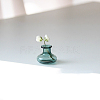 Transparent Miniature Glass Vase Bottles BOTT-PW0006-10F-1