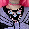  Jewelry 28Pcs 14 Style Cloud Resin Pendants & Printed Acrylic Pendants DIY-PJ0001-18-6