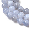 Natural Blue Lace Agate Beads Strands G-G346-A01-8mm-4