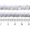 Natural Blue Lace Agate Beads Strands G-C179-A08-02-5