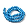 Dyed Natural Howlite Beads Strands G-G023-A01-01B-3