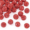 30Pcs Pave Disco Ball Beads RB-TA0001-26A-2