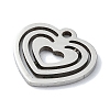 Non-Tarnish 304 Stainless Steel Charms STAS-C097-28P-2