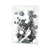 40Pcs 10 Styles Silicone Beads SIL-FS0001-27B-6