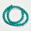 Natural Magnesite Beads Strands G-K205-02-8mm-2