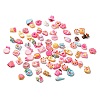 Cartoon Snack Opaque Resin Cabochons X1-RESI-K019-47-1