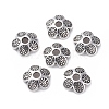 Tibetan Style Bead Caps TIBEB-S039-046AS-NR-1