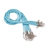 Waxed Cord Necklace Making X-NCOR-T001-56-2