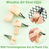 3Pcs Wooden Air Vent Clips JEWB-AB00031-4