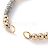 Adjustable Polyester Braided Cord Bracelet Making AJEW-JB00892-07-2