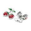 Alloy Enamel Pendants ENAM-F155-01P-2