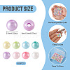 600Pcs Opaque Acrylic Imitation Pearl Beads OACR-TA0004-95B-4