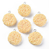Resin Pendants CRES-YWC0001-02-1