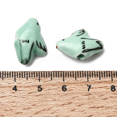 Handmade Porcelain Beads PORC-A034-06D-1