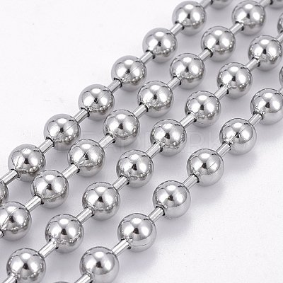 304 Stainless Steel Ball Chains CHS-F009-01I-P-1