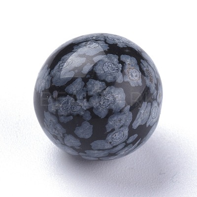 Natural Snowflake Obsidian Beads G-L564-004-C02-1