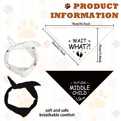 Cotton Dog's Kerchief AJEW-WH0592-001-1