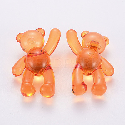 Transparent Acrylic Beads MACR-S373-01B-921-1