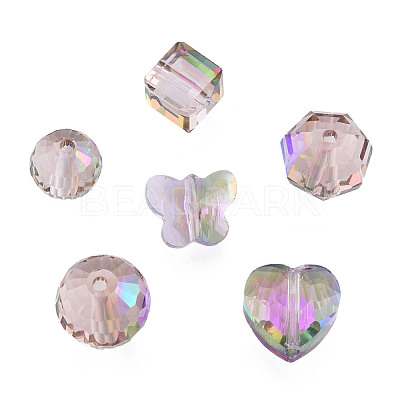 Transparent Glass Beads EGLA-N002-49-B02-1